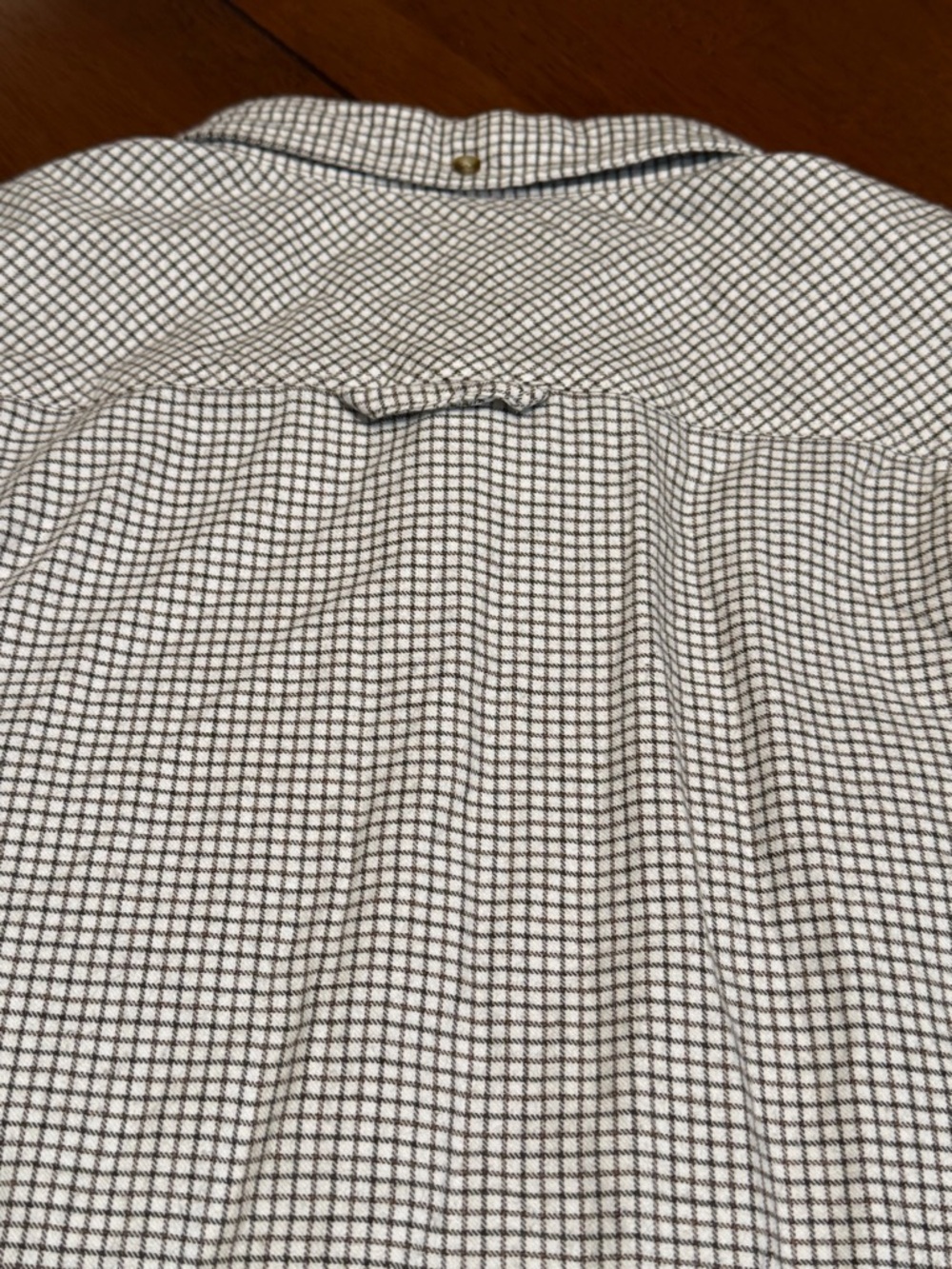 Fjallraven Forest Flannel Shirt Mens Large Button Up Tatersall Plaid Comfort Fit - Picture 12 of 12